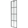 Mexen Next paravan cadă 1-aripă 50 x 150 cm, Model negru, Neagră - 895-050-000-00-77-70