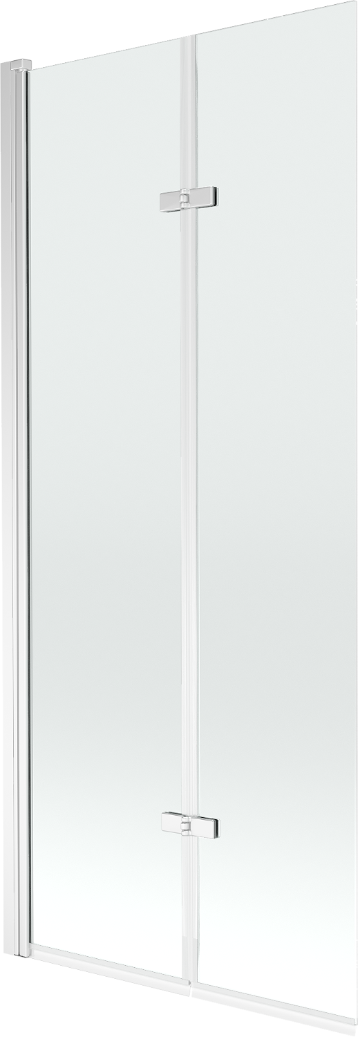 Mexen Castor paravan cadă 2-aripi 80 x 150 cm, Transparent, Crom - 892-080-002-01-00