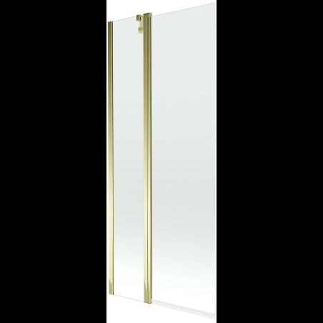 Mexen Flip paravan cadă 1-aripă 80 x 150 cm, Transparent, Aurie - 894-080-101-50-00