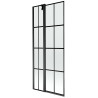 Mexen Flip paravan cadă 1-aripă 80 x 150 cm, Model negru, Neagră - 894-080-101-70-77