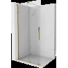 Mexen Velar perete de duș extensibil Walk-in 110 x 200 cm, transparent 8 mm, aurie - 871-110-000-03-50