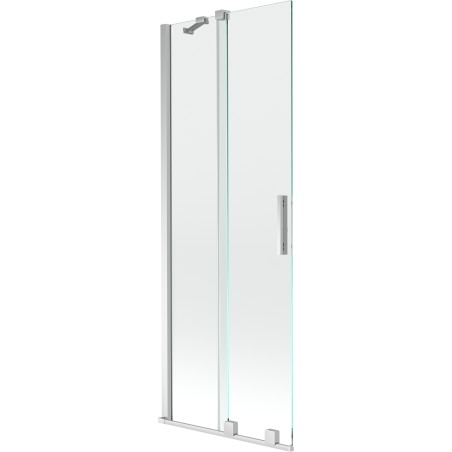 Mexen Velar paravan cadă 2-aripi culisant 75 x 150 cm, transparent, Crom - 896-075-000-01-01