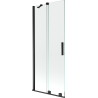 Mexen Velar paravan cadă 2-aripi culisant 85 x 150 cm, transparent, Neagră - 896-085-000-01-70