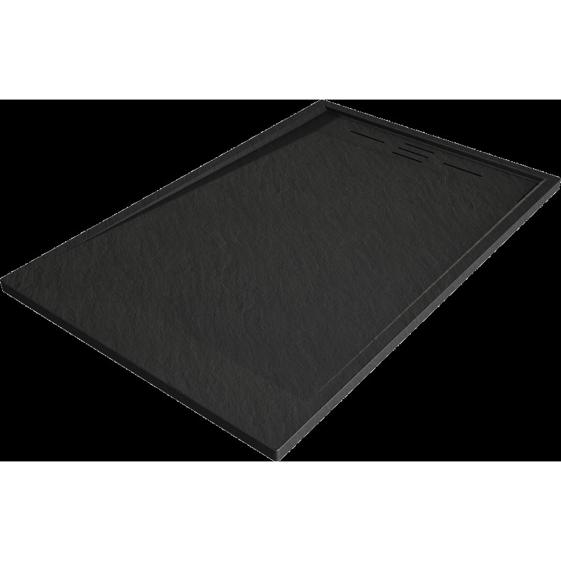 Mexen Amon bazine dreptunghiular SMC 120 x 70 cm, negru - 4F707012