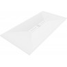 Mexen Toro cabina de ducha rectangular SMC 170 x 70 cm, blanco, tapa blanca - 43107017-W