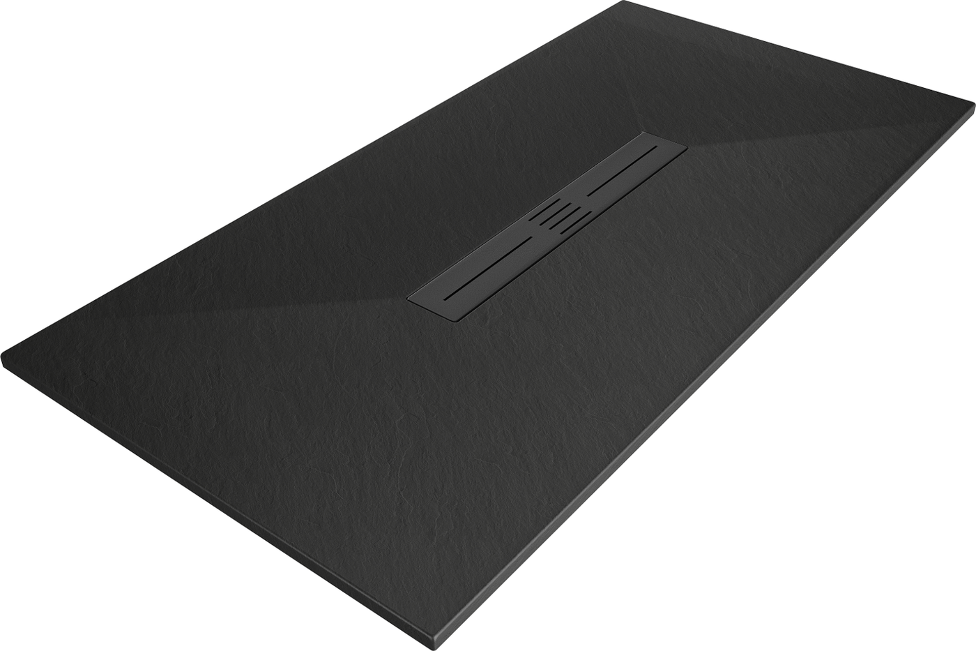 Mexen Toro duș rectangular SMC 170 x 90 cm, negru, capac negru - 43709017-B