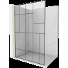 Mexen Kioto L perete de duș Walk-in 70 x 200 cm, model negru, finisaj aurit - 800-070-103-55-78