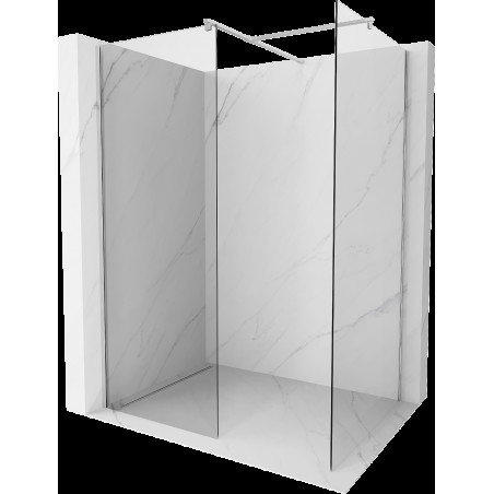 Mexen Kioto panou dus Walk-in 100 x 95 cm, transparent, crom - 800-100-202-01-00-095