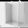 Mexen Kioto paravan de dus Walk-in 110 x 90 cm, transparent, alb - 800-110-202-20-00-090