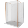 Mexen Kioto panou de duş independent 95 x 30 x 30 cm, transparent, cupru periat - 800-095-030-222-65-00-030