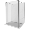 Mexen Kioto paravan de duş freestanding 105 x 30 x 30 cm, transparent, gun metal - 800-105-030-222-95-00-030