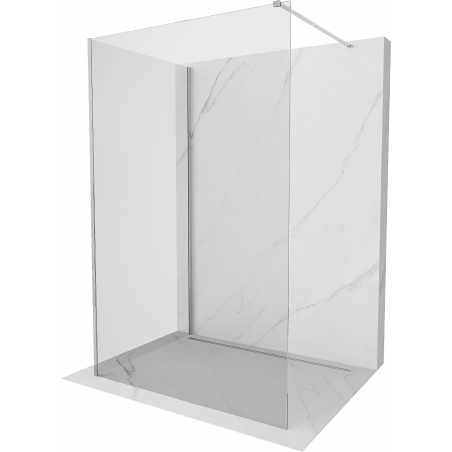 Mexen Kioto perete de duș Walk-in 110 x 70 cm, transparent, crom - 800-110-212-01-00-070