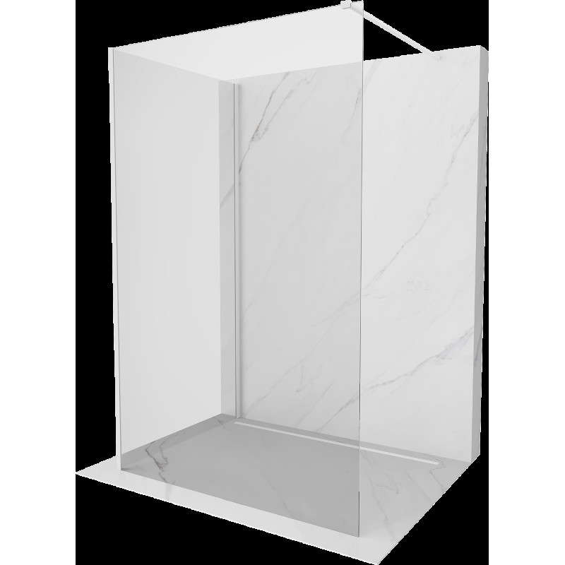 Mexen Kioto panou de duș Walk-in 100 x 85 cm, transparent, alb - 800-100-212-20-00-085