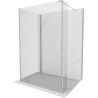 Mexen Kioto panou duş Walk-in 90 x 70 x 30 cm, transparent, crom - 800-090-070-221-01-00-030