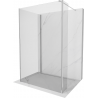 Mexen Kioto panou de duş Walk-in 110 x 70 x 30 cm, transparent, crom - 800-110-070-221-01-00-030