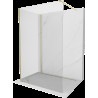 Mexen Kioto panou de duş Walk-in 90 x 70 cm, transparent, aurii periat - 800-090-212-55-00-070