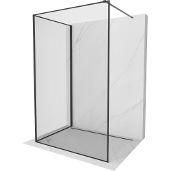 Mexen Kioto perete Walk-in 120 x 100 cm, model negru, negru - 800-120-212-70-70-100