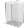 Mexen Kioto perete Walk-in 110 x 75 cm, transparent, nichel periat - 800-110-212-97-00-075