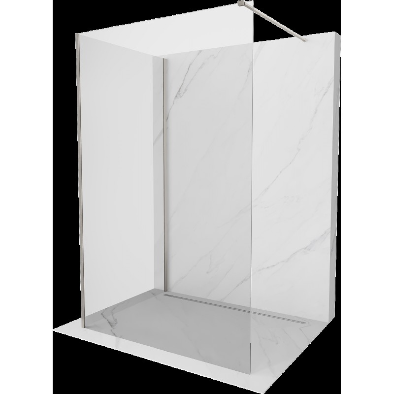 Mexen Kioto perete Walk-in 110 x 85 cm, transparent, nichel periat - 800-110-212-97-00-085