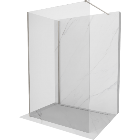 Mexen Kioto perete Walk-in 105 x 90 cm, transparent, nichel periat - 800-105-212-97-00-090