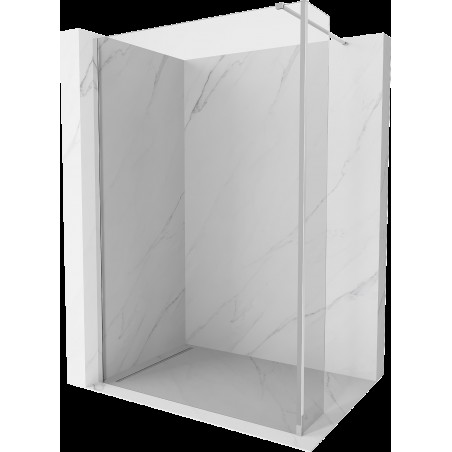 Mexen Kioto duș paravan Walk-in 90 x 30 cm, transparent, crom - 800-090-212-01-00-030