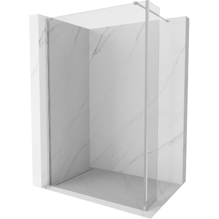 Mexen Kioto perete duș Walk-in 105 x 30 cm, transparent, crom - 800-105-212-01-00-030