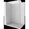 Mexen Kioto panou de duș Walk-in 105 x 30 cm, transparent, nichel periat - 800-105-212-97-00-030