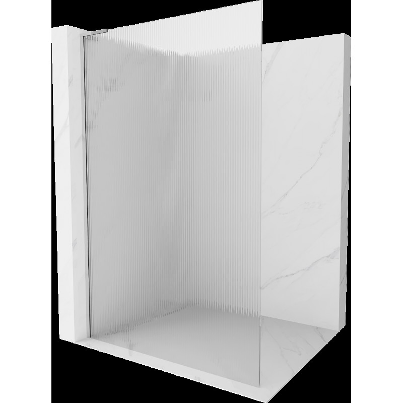 Mexen Kioto L panou de duș Walk-in 70 x 200 cm, transparent, crom - 800-070-103-01-09