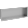 Mexen X-Wall-R raft de încastrare cu flanșă 60 x 20 cm, inox - 1910602010