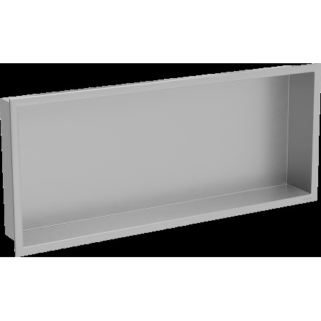 Mexen X-Wall-R raft de încastrare cu flanșă 75 x 30 cm, inox - 1910753010