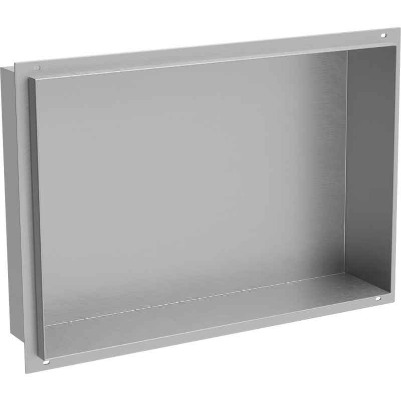 Mexen X-Wall-NR raft încastrat fără guler de mascare 45 x 30 cm, inox - 1911453010