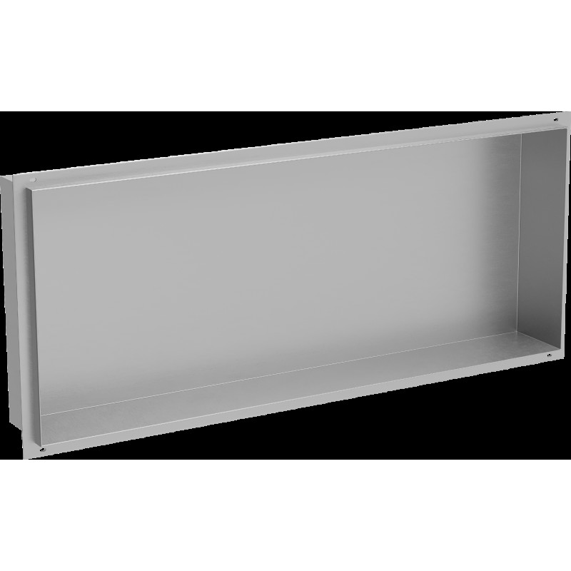 Mexen X-Wall-NR raft încastrat fără guler de mascare 75 x 30 cm, inox - 1911753010