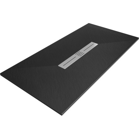 Mexen Toro cadă pentru duș dreptunghiulară SMC 150 x 80 cm, Neagră - 43708015