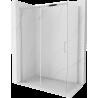 Mexen Omega cabină de duș extensibilă 150 x 80 cm, transparent, Crom - 825-150-080-01-00