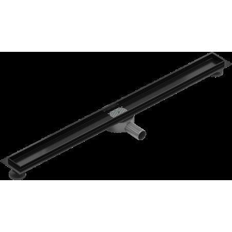 Mexen Flat 360 corp scurgere duș liniir pivotant 90 cm, Neagră - 1740090