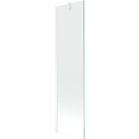 Mexen Next paravan cadă 1-aripă 50 x 150 cm, Transparent, Albă - 895-050-000-00-00-20